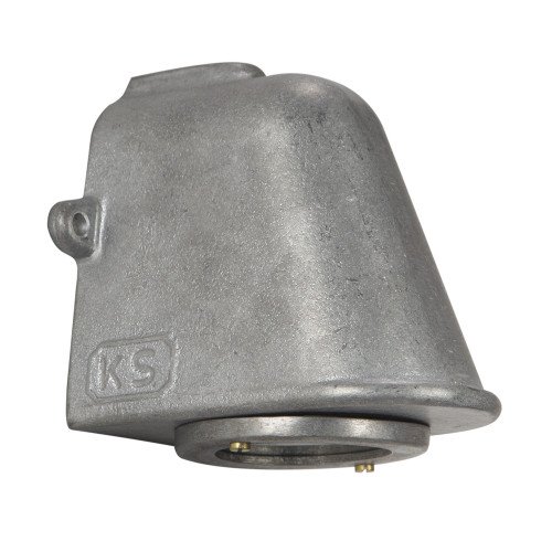 buitenlamp wandlamp van ruw aluminium ongepolijst nautische industriële uitstraling