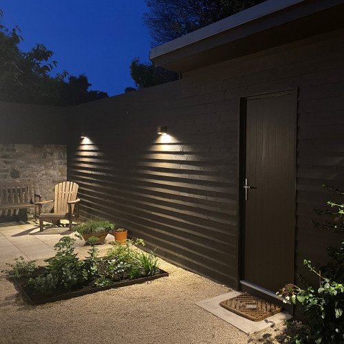 Borgo wandspot ruw aluminium (6687) - KS Verlichting