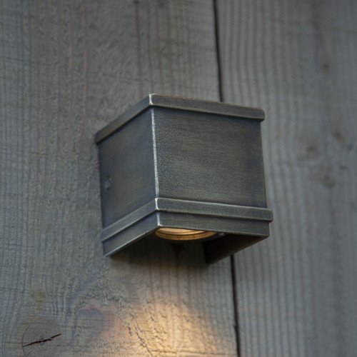 Borgo wandspot ruw aluminium (6687) - KS Verlichting