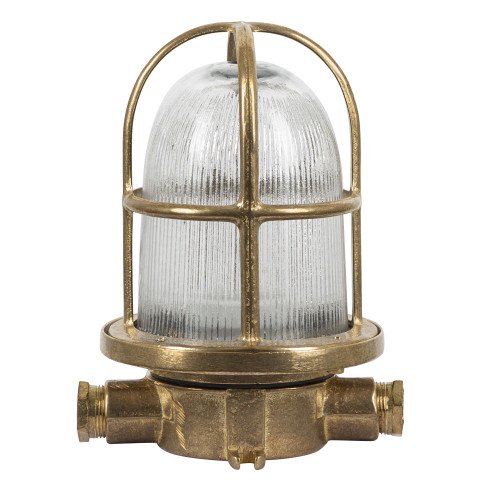 Scheepslamp Caspian brons