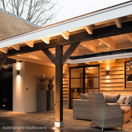 moderne wandspot Kevin  up en down met GU10 fitting voor binnen en buiten