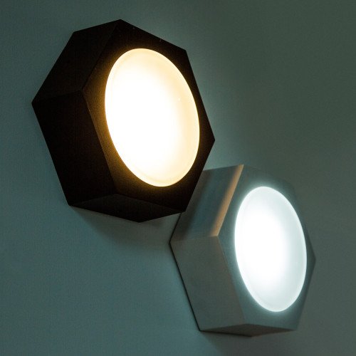 Plafondlamp - Muurlamp Penta  Wit