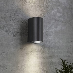 wandverlichting up en down noa zwart wandverlichting up en down noa zwart