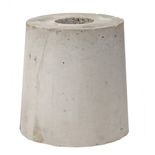 Betonblok rond groot (5801) - KS Verlichting - Montage en verankering