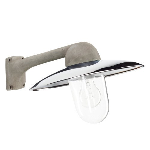 Wandlamp Fabrique Alu./Chroom (1196CH) - KS Verlichting - Stoer & Industrieel