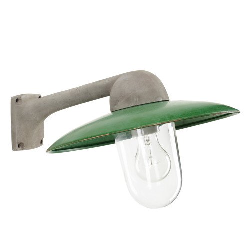 Wandlamp Fabrique Alu./Groen (1196GD) - KS Verlichting - Stoer & Industrieel