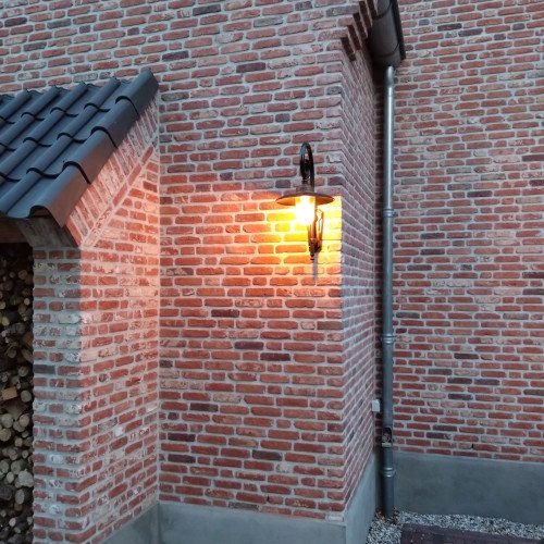 Buitenlamp Rond Orly dag en nachtsensorled