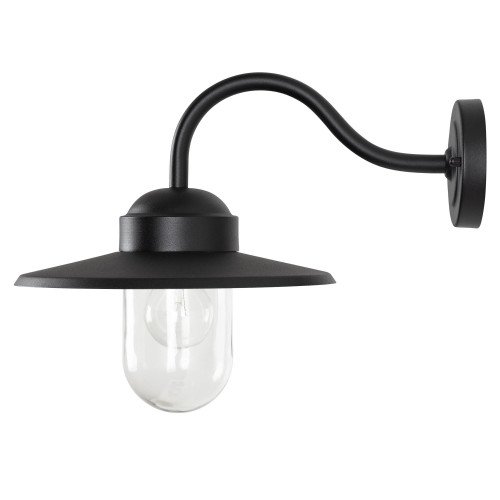 buiten verlichting - Dolce Retro Zwart wandlamp - Buitenlamp KS Verlichting met slimme led wifi lamp