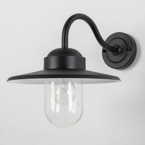 buiten verlichting - Dolce Retro Zwart wandlamp - Buitenlamp KS Verlichting