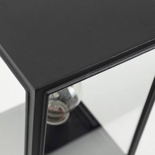 Sokkel polystone grafiet zwart 47cm