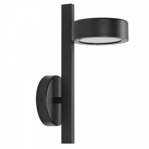 Orion wandlamp mat zwart buiten IP44 LED G9