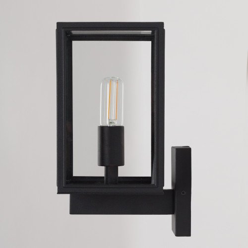 buitenlamp Soho met dag en nacht sensor - buitenverlichting - RVS mat zwart