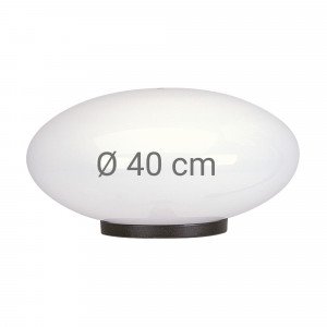 Bol opaal elips incl. flens (3686) - KS Verlichting - Tuinverlichting Bol Bol opaal elips incl. flens (3686) - KS Verlichting - Tuinverlichting Bol