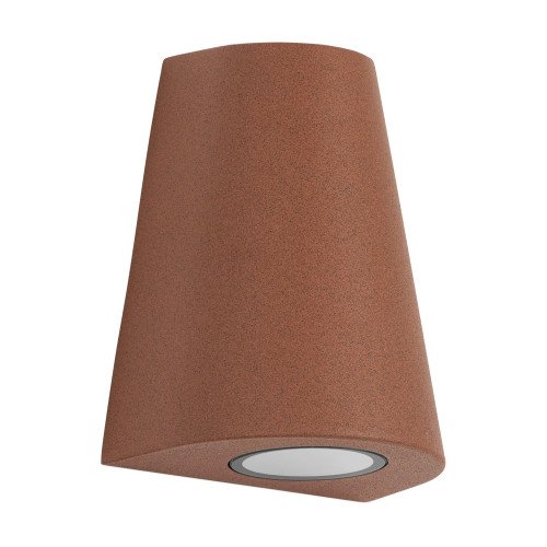 Buitenlamp Cone Downlighter roest kleurig