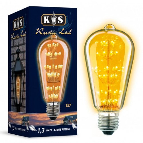 6-pack Rustic led lamp 5882x6 - aanbieding ledlampen