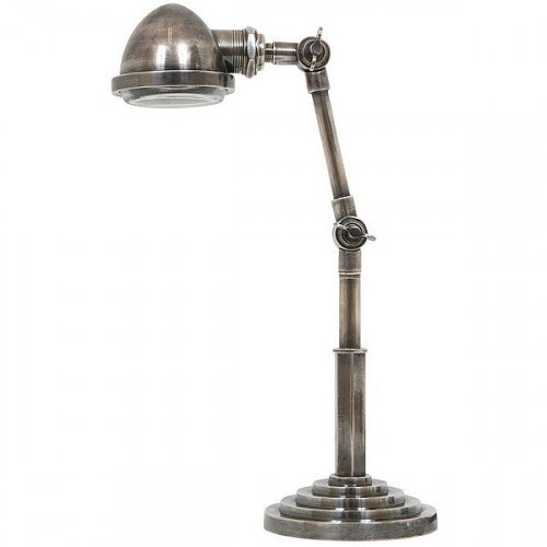 Nostaluce Bureaulamp Nano Zilver | Nostalux.be