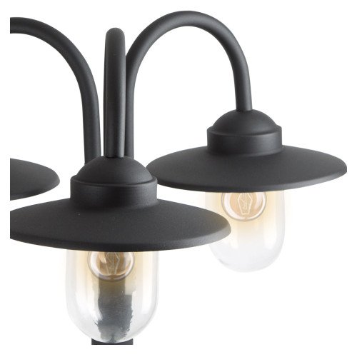 Dolce Retro 3 lichts Zwart - Buitenlamp KS Verlichting