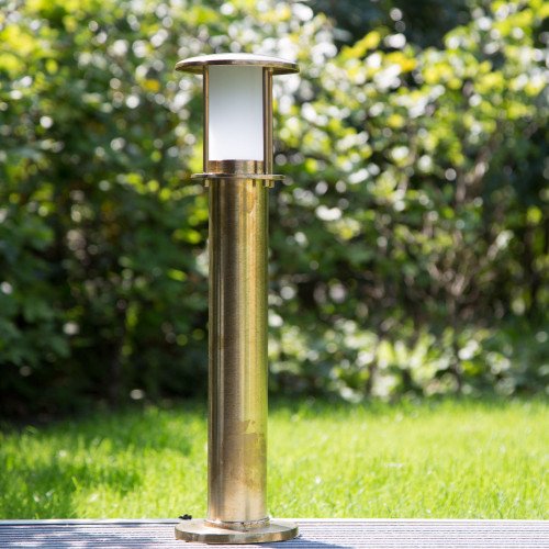 sokkellamp Resident 2 dark brass