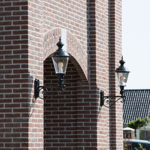 Exclusieve buitenverlichting zwart buitenlamp Notaris XL