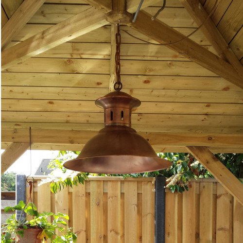 Verandalamp Maxime L (1248) - KS Verlichting - Stoer & Industrieel - kettinglamp