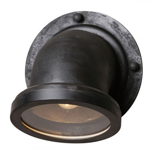 industriële spots - Auckland wandlamp zwart - stoere lampen - industriële lamp - Nostalux IP54