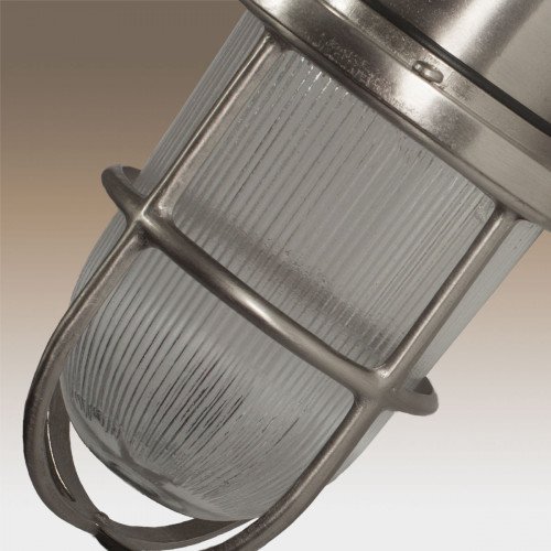 Antiek zilveren scheepslamp