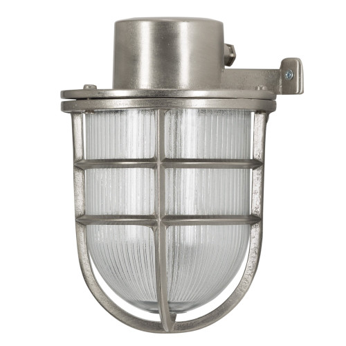 Antiek zilveren scheepslamp
