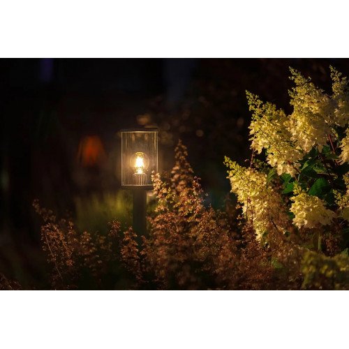 Tuinlamp Eros Lo tuinverlichting zwart aluminium moderne buitenverlichting