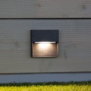 Wandspot LED downlighter Shadow square