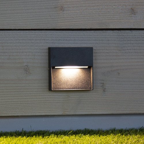 Wandspot LED downlighter Shadow square