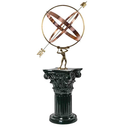 Hercules Z1 & sokkel Caesar (1808-5261) - Nostalux - Zonnewijzer sets