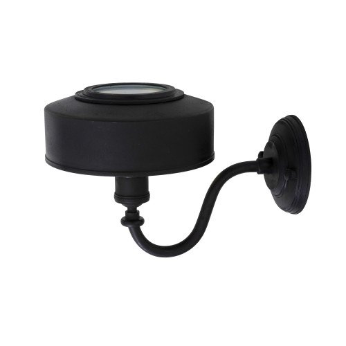 Messing Wandlamp Antibes Antiek Zwart 