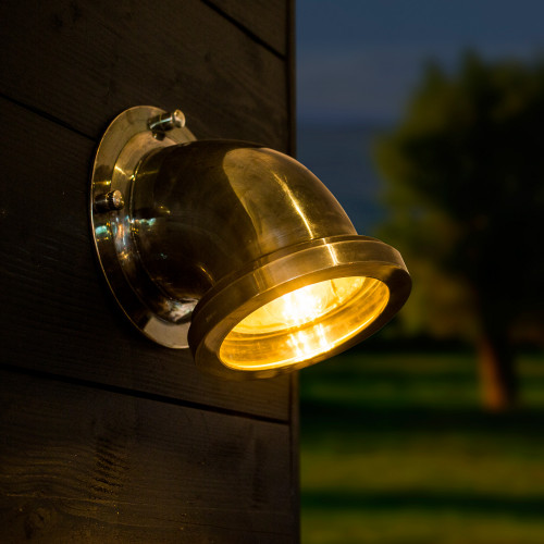 industriële spots - Auckland wandlamp zwart - stoere lampen - industriële lamp - Nostalux IP54