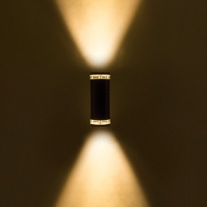 Ambient verzinkt Up & Down verzinkt staal wandspot Ambient verzinkt Up & Down verzinkt staal wandspot