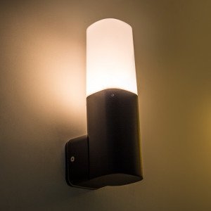 Muurlamp SUB zwart buitenwandlamp moderne wandlamp