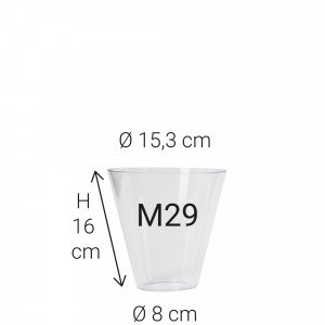 M29 Kunststof vervangen voor echt glas