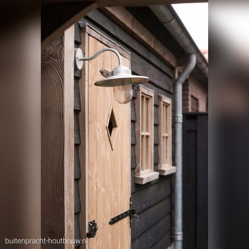 Buitenlamp Dolce Gegalvaniseerd Dag Nacht sensor LED Schemersensor
