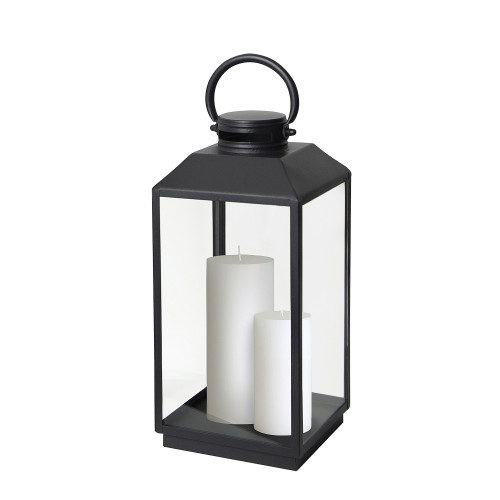 Industriële windlichten Newport M+L zwart