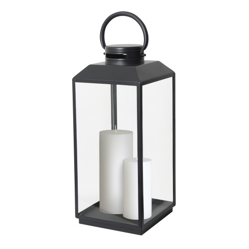 Industriële windlichten Newport M+L zwart